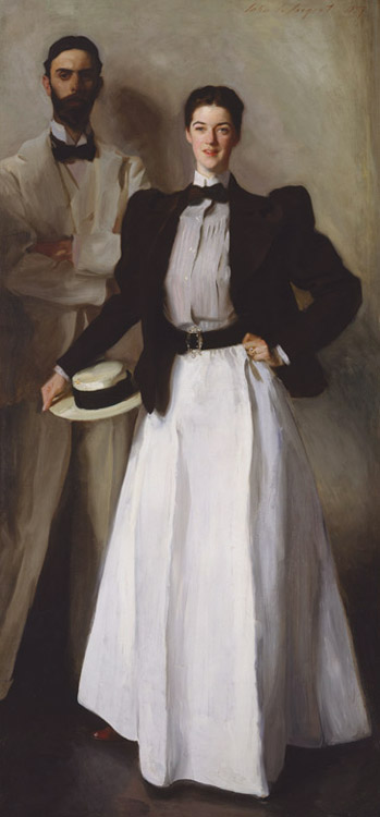 John Singer Sargent Mr and Mrs Isaac Newton Phelps Stokes (mk18)